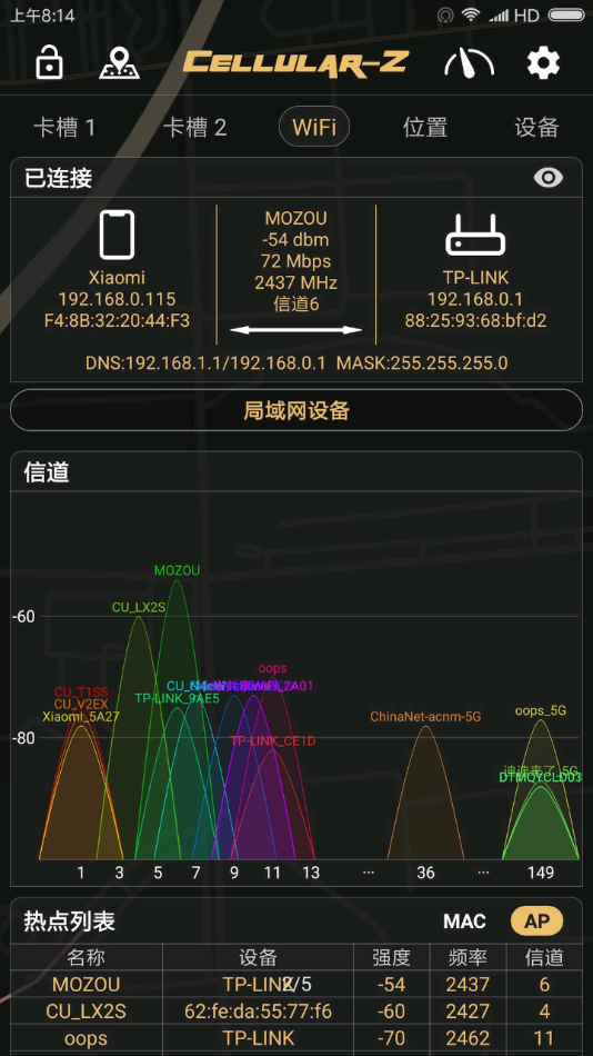 Cellular-Z app