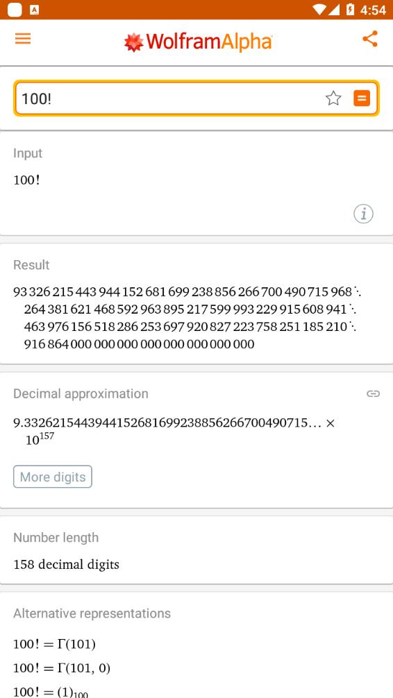 Wolfram Alpha 安卓版