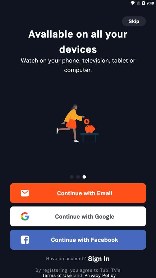 Tubi app