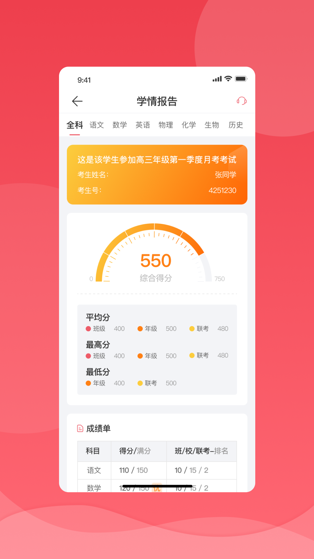 七天网络查分数 学生成绩下载(七天学堂)