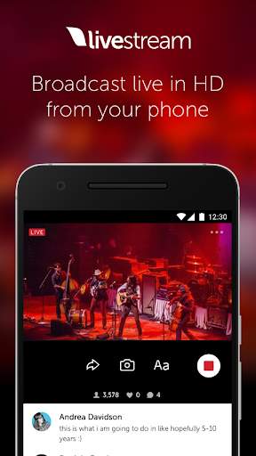 Live stream app