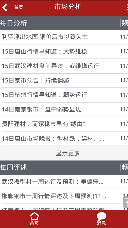 意达钢材信息app