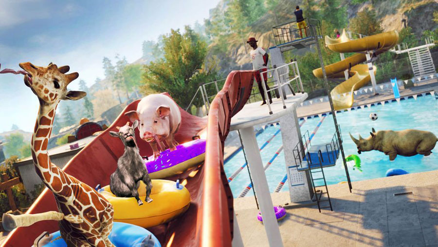 模拟山羊3下载安装中文最新版(Goat Simulator 3)