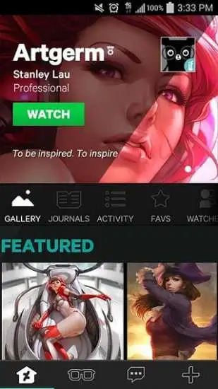 deviantart app