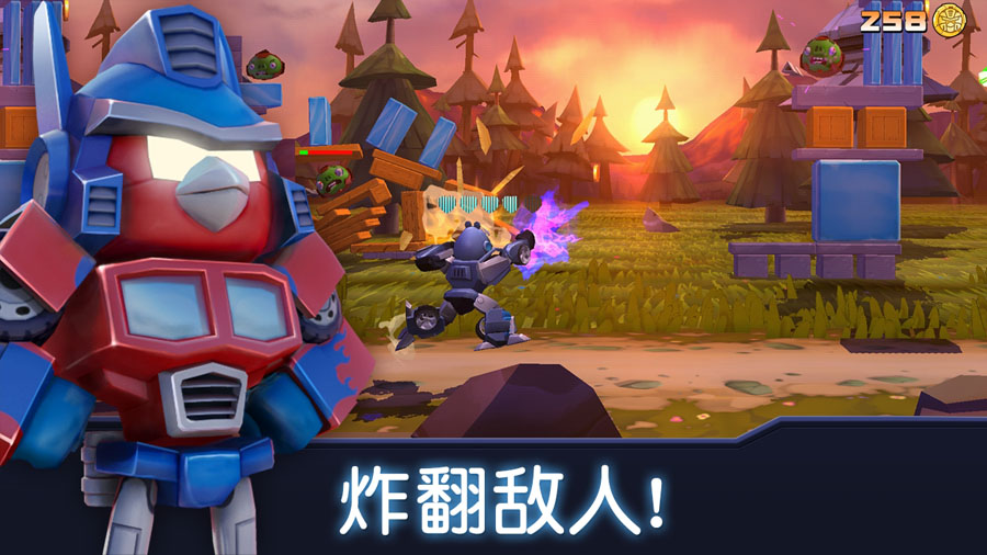 Angry Birds Transformers愤怒的小鸟变形金刚官方正版下载