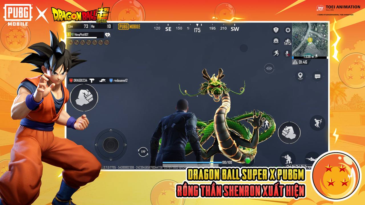 pubg地铁逃生龙珠超联动版(PUBG MOBILE)