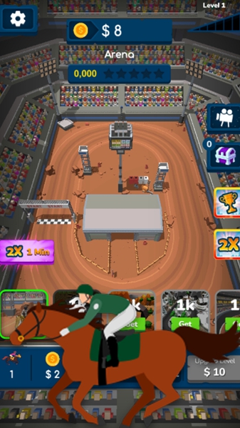 疯狂赛马放置(Crazy Horse Racing - Idle Game)