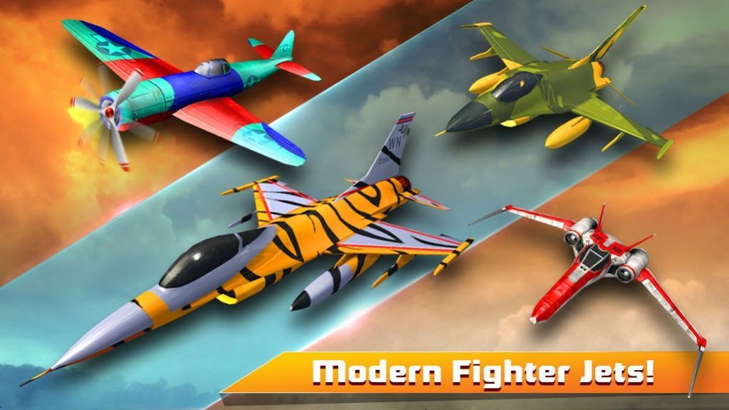 Jet Plane War Fighter(喷气式歼击机天空大战)
