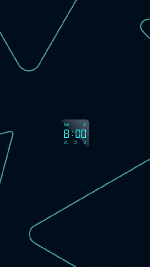 word clock数字时钟