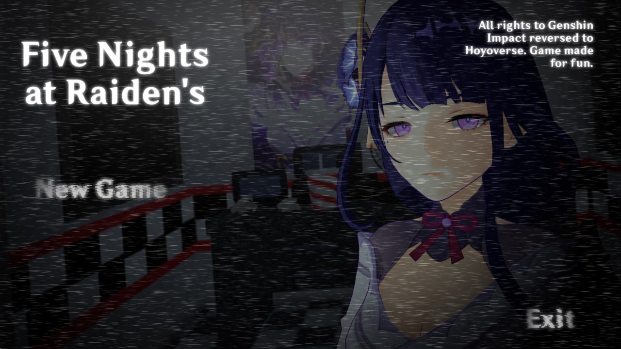 玩具熊的五夜后宫原神版(Five Nights at Raiden)