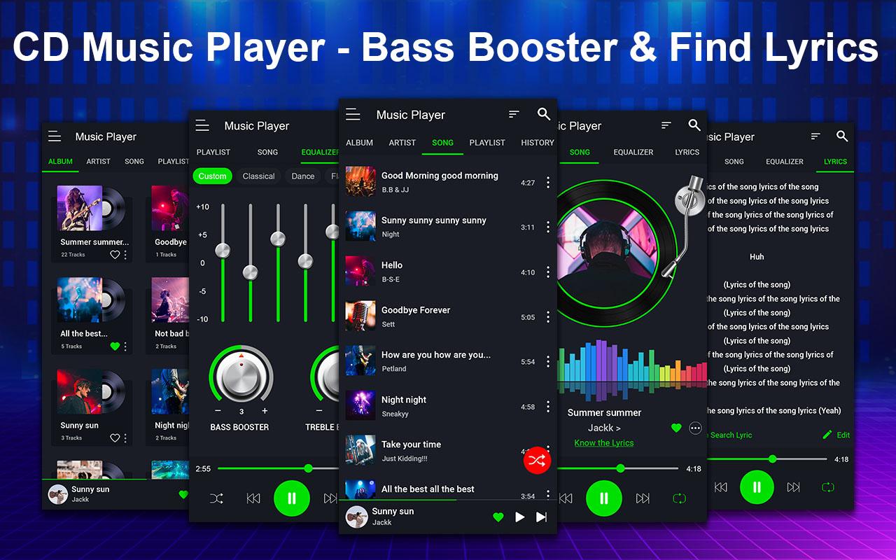 CD music player