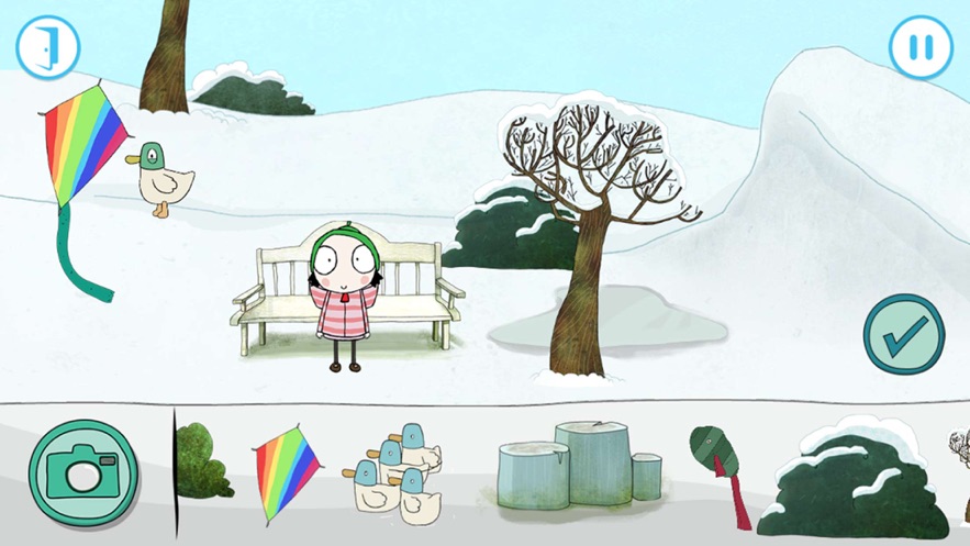 莎拉与乖乖鸭公园的一天(Sarah ＆ Duck)