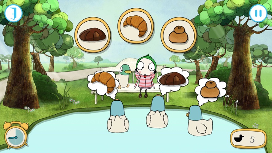 莎拉与乖乖鸭公园的一天(Sarah ＆ Duck)