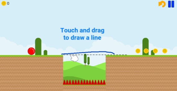 Draw For Ball(画线小球)