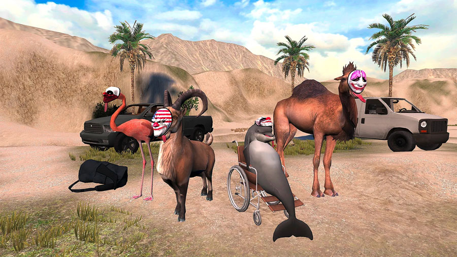 模拟山羊收获日下载安装手机版(Goat Simulator Payday)