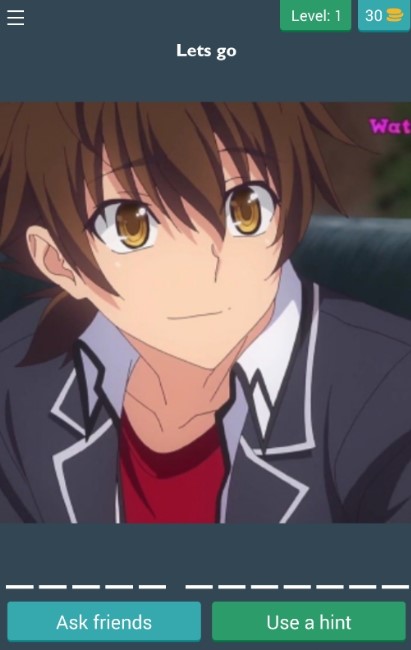 High School DxD Quiz(恶魔高校DxD手游)