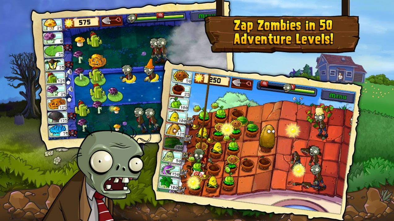 植物大战僵尸无名版1.2.4正式版PlantsvsZombiesFREE