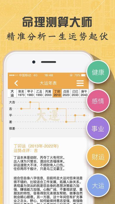 灵占算命八字星座(诸葛神推签文详解工具)