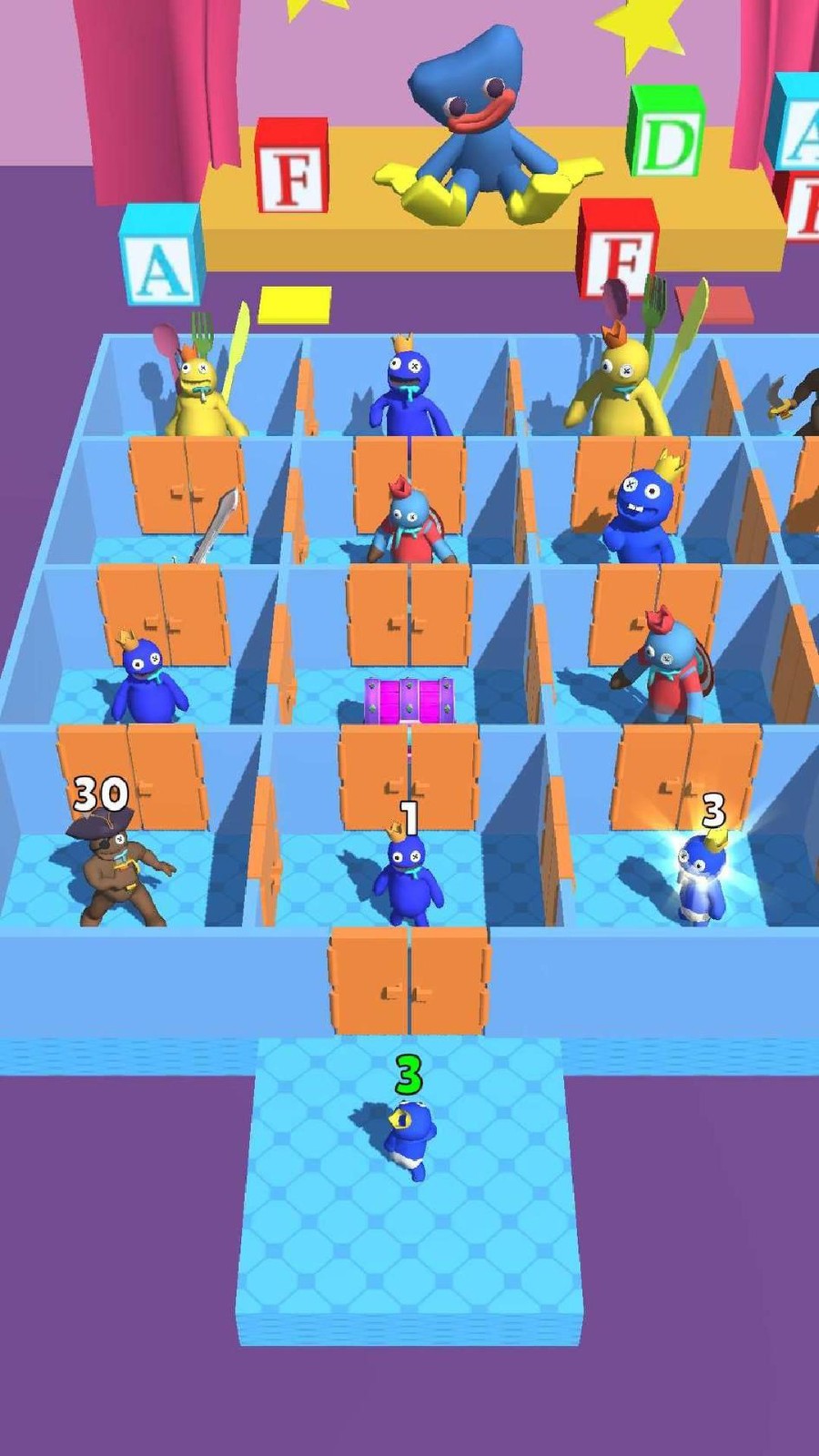 彩虹怪物房间迷宫Maze Monster