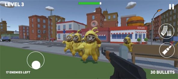 快乐香蕉猫射手攻击（Banana Cat Happy Shooter）