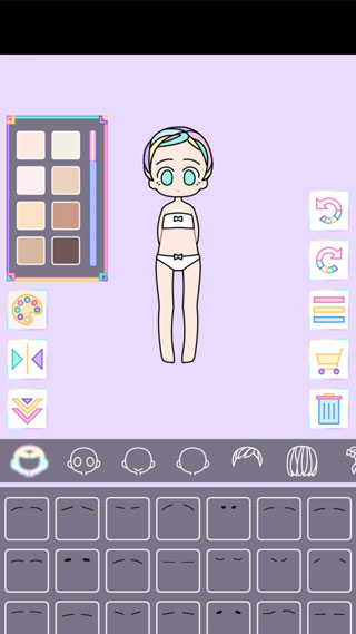粉彩女孩全服装2023最新版