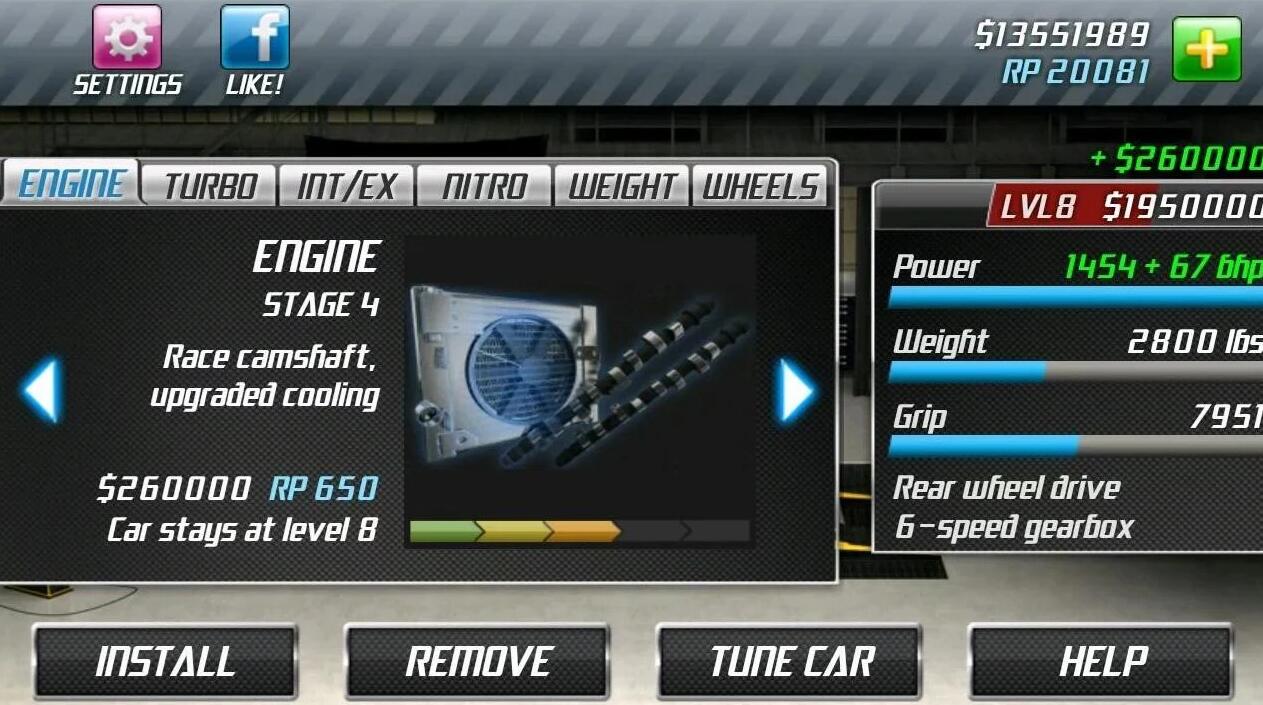 Drag Racing(直线加速赛游戏)