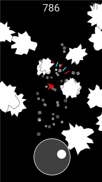 小星星射击（Asteroids）