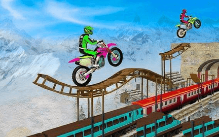 疯狂特技摩托骑手(Crazy Tricky Bike Rider)