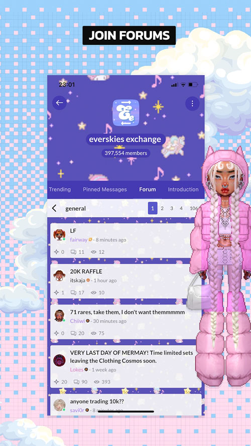 Everskies永远的天空: 虚拟装扮国际服