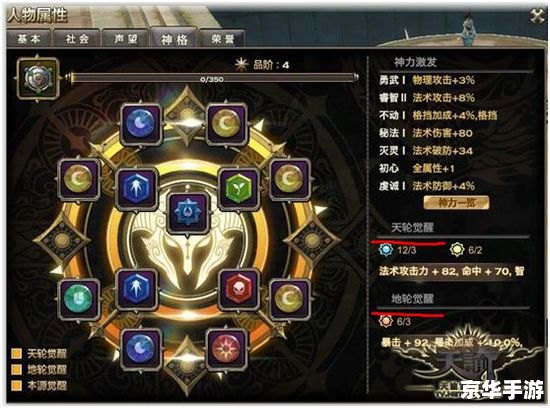 天谕玉虚属性加点