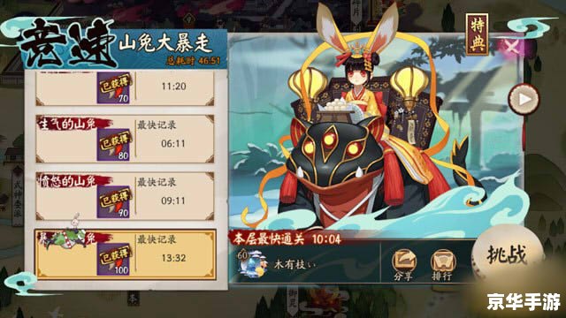 阴阳师山兔:奔跑在运势之巅 阴阳师山兔:奔跑在运势之巅