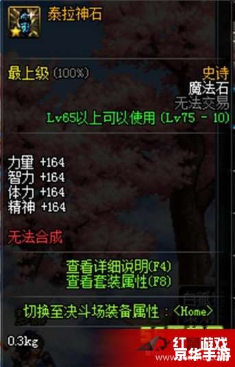 DNF泰拉神石：打造无敌装备，提升战斗力