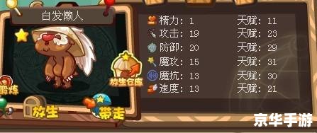 洛克王国白发懒人 洛克王国白发懒人