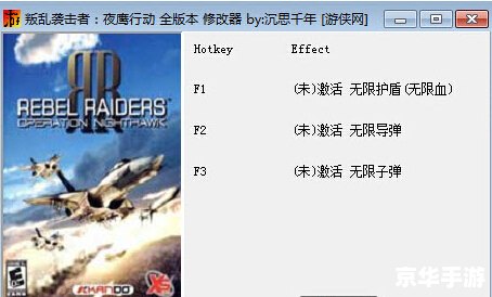 夜鹰行动修改器：提升游戏体验的最佳利器
