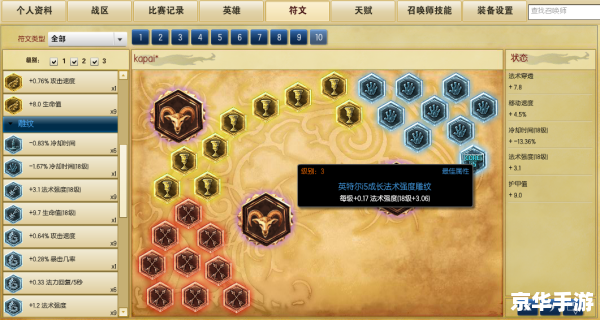 LOL符文模拟器：打造最强英雄组合