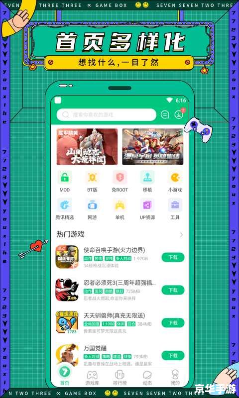 7723游戏盒子：一站式游戏乐园