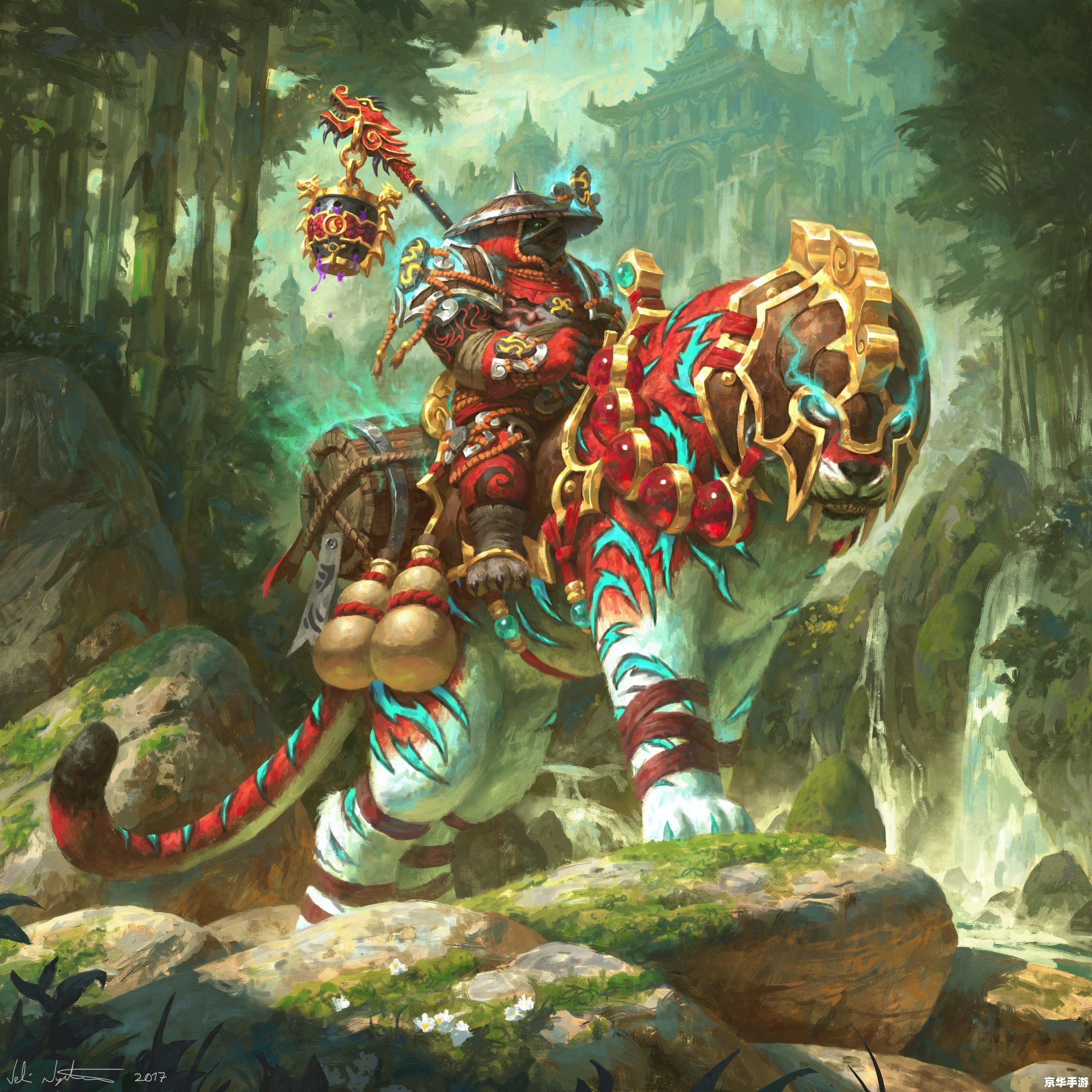 魔兽世界熊猫人武僧：探索神秘的东方武者