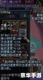 DNF白虎之魂：勇猛无敌，战斗不止