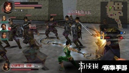 PSP真三国无双6：掌中战场，英雄豪杰再现