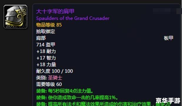 惩戒骑输出宏：提升游戏体验的关键技能