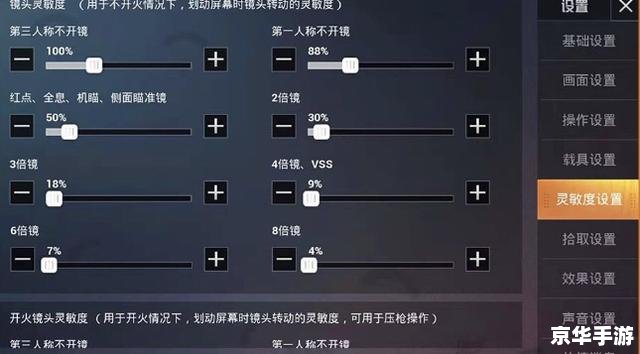 和平精英灵敏度设置:提升游戏体验的关键 和平精英灵敏度设置:提升游戏体验的关键