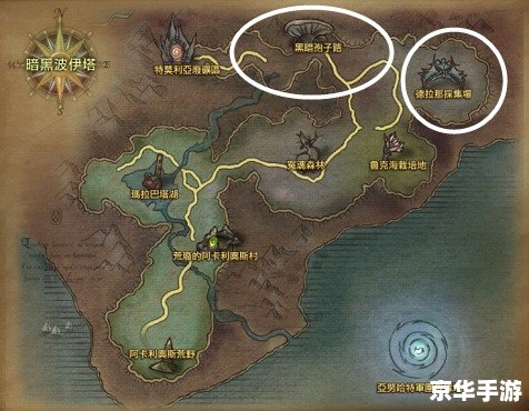 永恒之塔采集分布图：探索神秘的资源宝藏