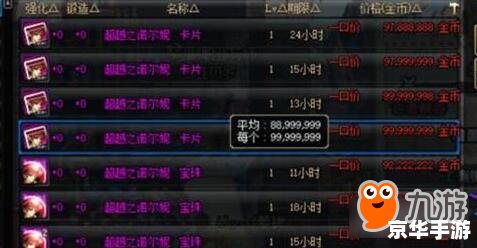 DNF合卡片：