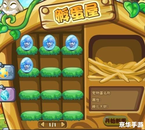 洛克王国蛋：培育、孵化与探险的乐趣