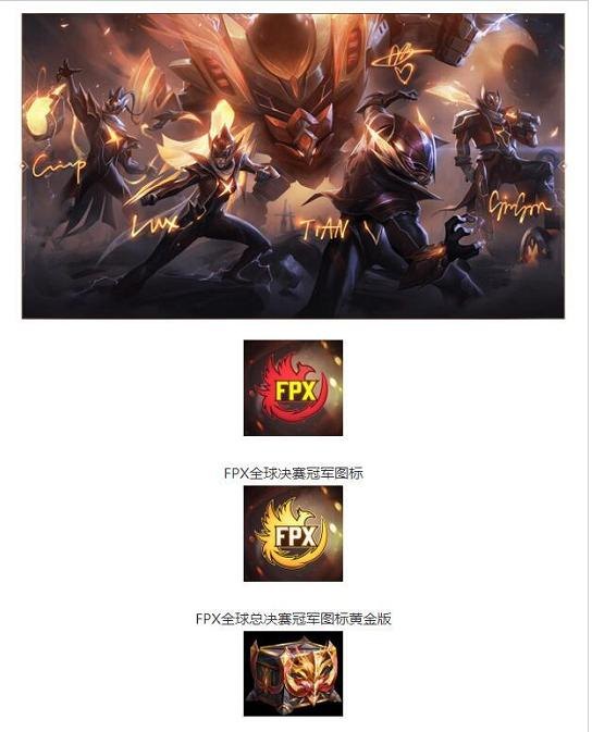 FPX冠军皮肤——荣耀与热血的象征