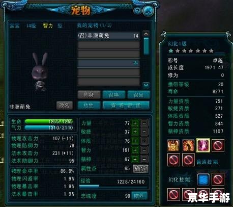 QQ西游宠物系统详解 QQ西游宠物系统详解