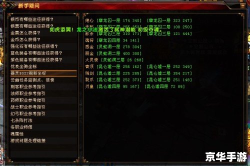 轩辕传奇器灵boss——挑战与奖励并存的终极战斗