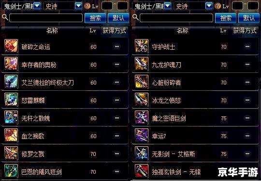 建议:《DNF数据库:探寻与战斗的终极秘籍》 建议:《DNF数据库:探寻与战斗的终极秘籍》
