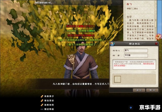 九阴真经NPC好感度系统深度解析