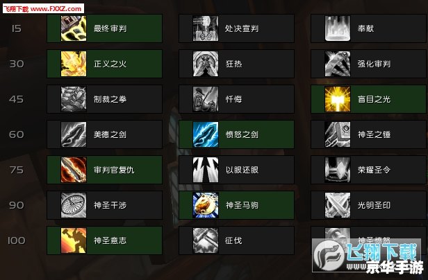 惩戒骑士输出宏